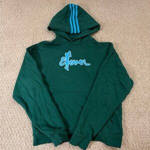 Green adidas hoodie